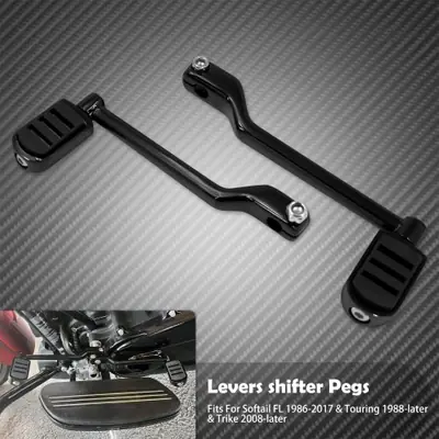 Image de Levier de Vitesse Moto Avant & Arrière - Compatible Harley-Davidson