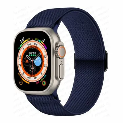 Image de Bracelet Nylon Élastique pour Apple Watch