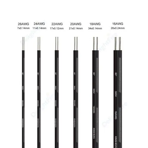 Image de Câble Électrique 2 Broches 12V - Blanc/Gris pour LED Auto & Bricolage