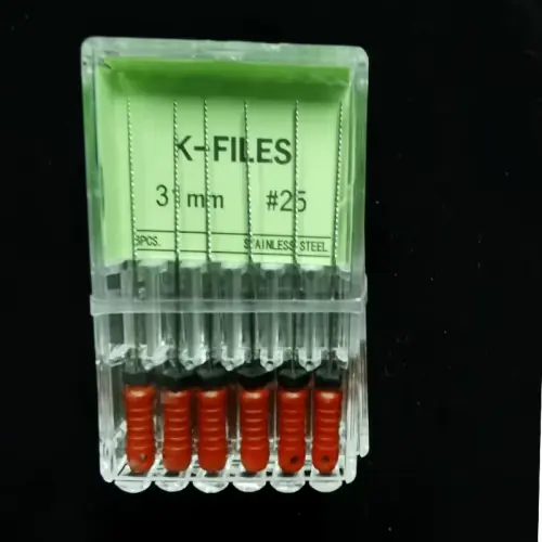Image de Outils Dentaires Endodontiques en Acier Inoxydable