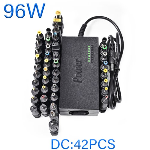 Imagen de Adaptador Universal 96W para Portátiles - Compatible con ASUS, Dell, HP, Lenovo y Más