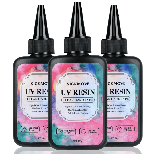 Image de Résine UV 300g - Transparente & Ultra-Dure
