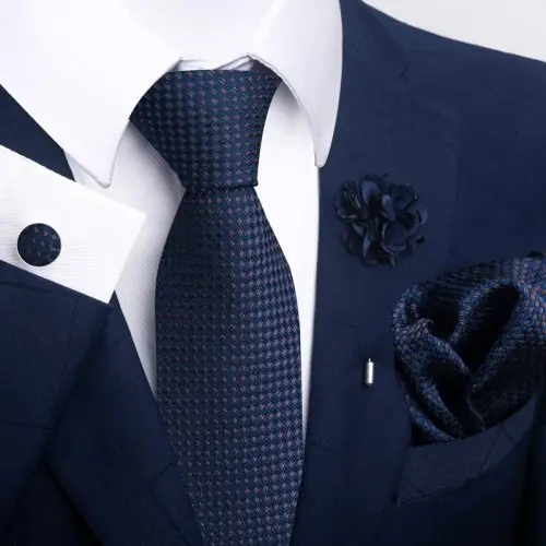 Image de marque de mode luxueux vert floral cravate poche carré boutons de manchette broche ensemble homme costume accessoires cadeau d anniversaire