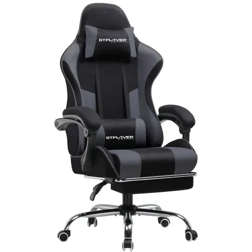 Image de Chaise de Jeu Ergonomique GTPlayer avec Repose-Pieds