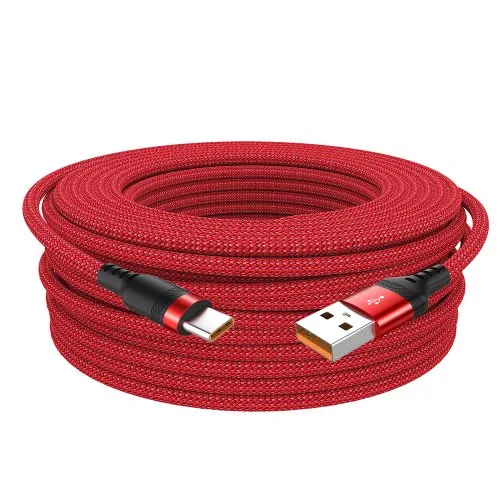 C USB czerwony