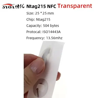 Image de Mini Carte RFID NFC Ultra-Légère - 25mm