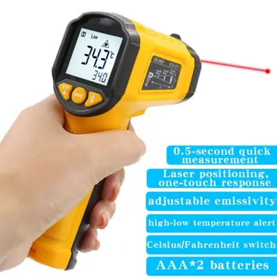 Thermomètre Infrarouge Sans Contact TS380 & TS600 - Précision Industrielle