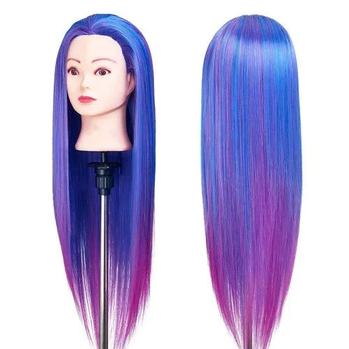 T viola blu testa