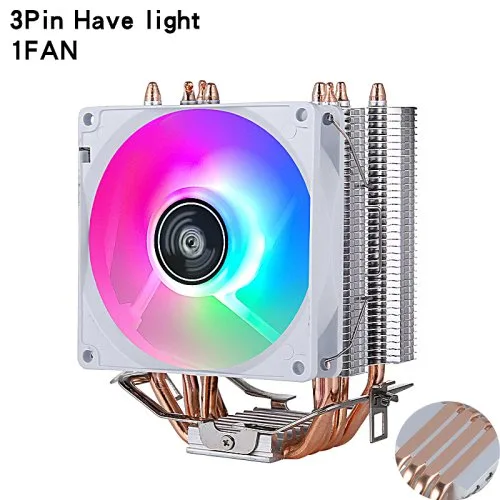 4Heat pipes 1Fan3pin