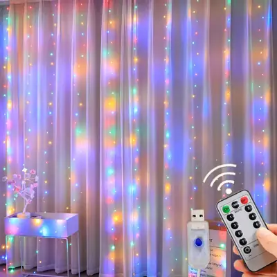Image de Guirlande LED 3M - Lumière Féerique pour Noël & Mariage