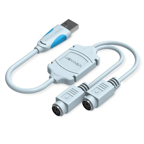 USB a PS2 bianco