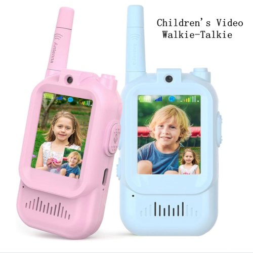 Image de Talkie-Walkie Vidéo HD pour Enfants - Écran 2 Pouces