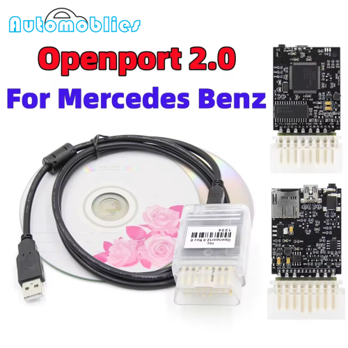 Afbeelding van Volledige Chip Tuning Tool met OBD2 Diagnosefunctie en J2534 ECU Flasher voor Mercedes-Benz - Open Port 2.0 Autodiagnose Apparaat