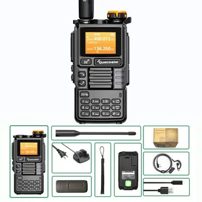 Image de Quansheng UV-K6 - Talkie-Walkie UHF/VHF 5W avec Radio NOAA et Charge USB-C