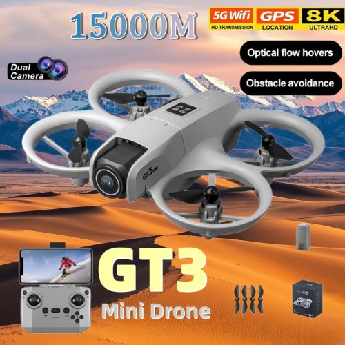 Image of GT3 Drone 8K HD Dual Camera GPS 5G Professional Aerial Photography Remote Control Aircraft with VR Glasses – Advanced 2026 Edition