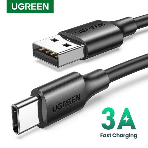 Afbeelding van Ugreen USB-C Kabel – Snel Opladen & Dataoverdracht voor iPhone 15, Samsung & Xiaomi