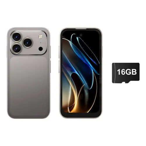 Grigio + scheda TF 16 GB