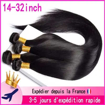 Image de Extensions Cheveux Brésiliens Lisses - 28 à 32 pouces