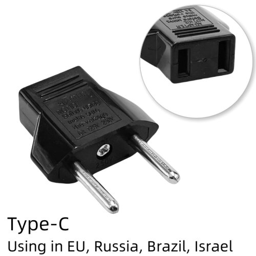 Image de Adaptateur Secteur Voyage EU/US - Prise Électrique Universelle