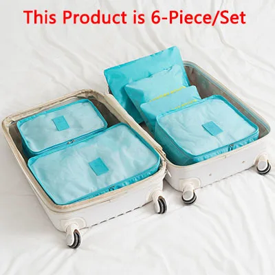 6PCS azul