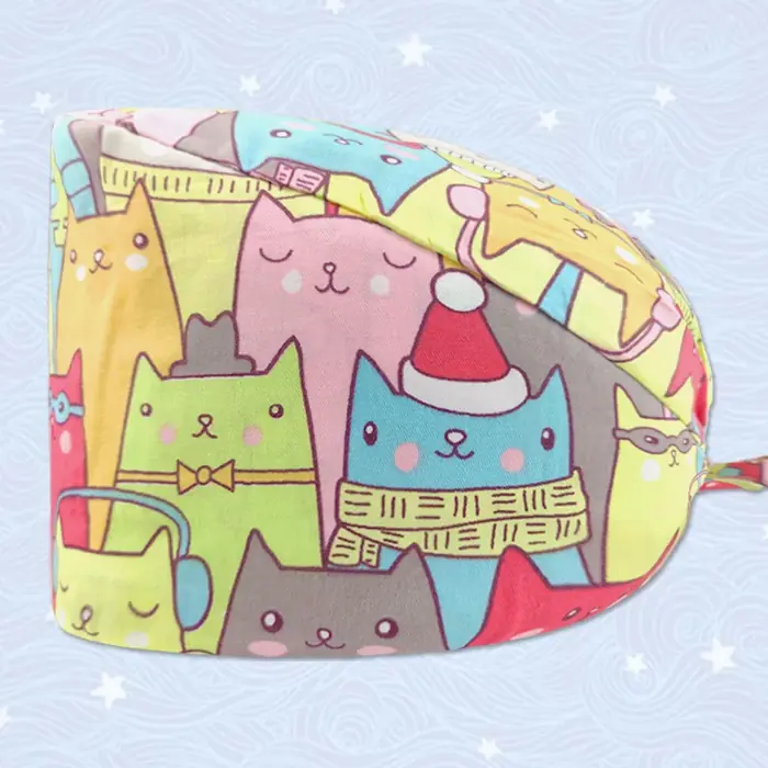 Image de Casquette de Chirurgie Animée - Style Médical & Vétérinaire