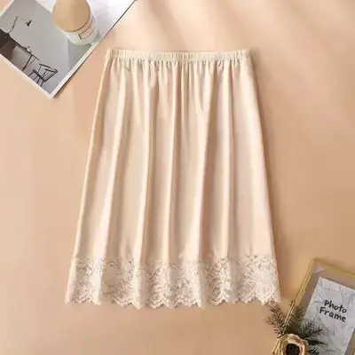Image de Jupon Dentelle Longue - Sous-Jupe Élégante & Pratique