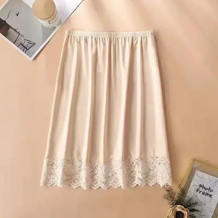 Image de Jupon Dentelle Longue - Sous-Jupe Élégante & Pratique