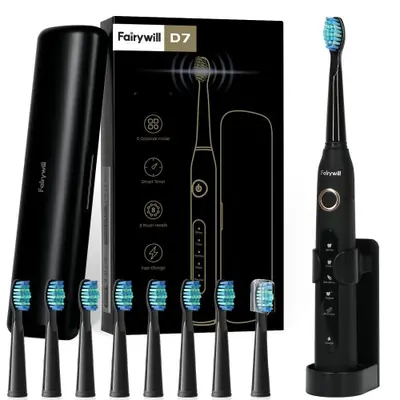 Image de Brosse à Dents Électrique Sonic - Nettoyage Profond & Pratique