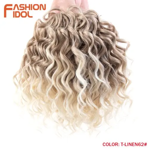Image de Extensions Cheveux Bouclés Afro - Tresses Crochet 10 Pouces