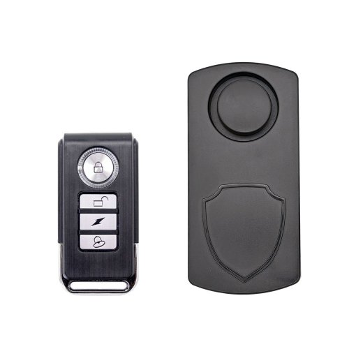 Image of Wireless Remote Bike Alarm with Waterproof Design – Anti-Theft Security System for Bicycles and Motorcycles Featuring Vibration & Motion Sensor Technology