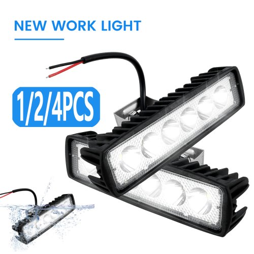 Afbeelding van LED Verlichtingsstrip 124 stuks - 6000K Witte Lichtbalk voor Auto, Off-Road en Diverse Scènes - IP67 Waterdicht