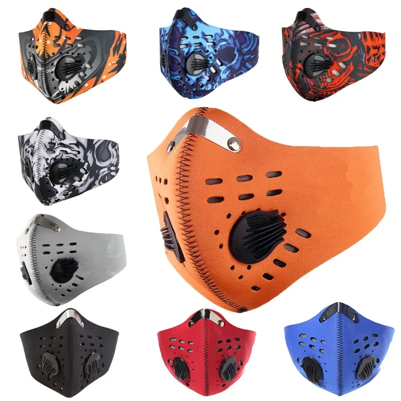 Image de Masque Anti-Pollution Respirant avec Charbon Actif