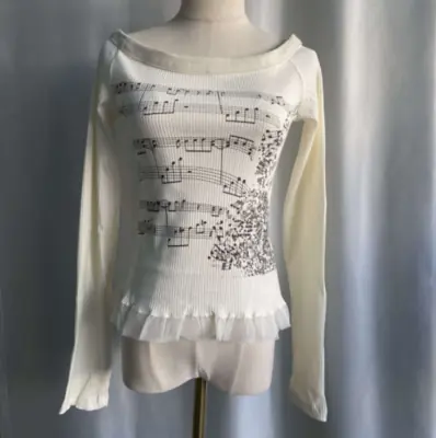Image de T-Shirt Punk Femme Manches Longues - Style Y2K & Mode Coréenne