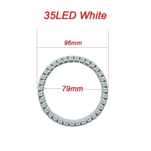 35 Led bianco PCB