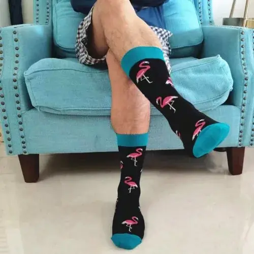 Noir chaussettes