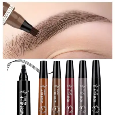 Crayon 4 Couleurs Microblading - Waterproof & Longue Tenue