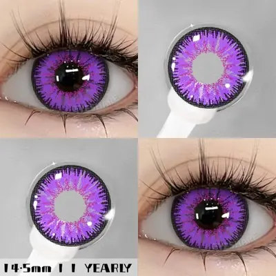 Image de Lentilles de Contact Colorées - Transformez Vos Yeux en Style Anime & Cosplay