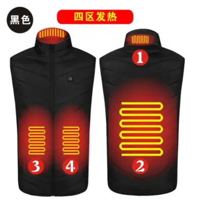 Image de Veste Chauffante Électrique 9 Zones - Graphène & USB