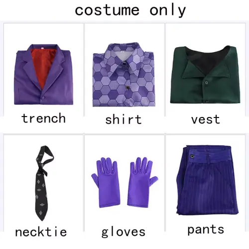 Image de Costume Joker Complet - Cosplay Homme
