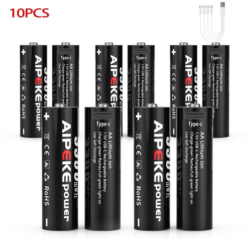 USBAA 3300mWh 10PC
