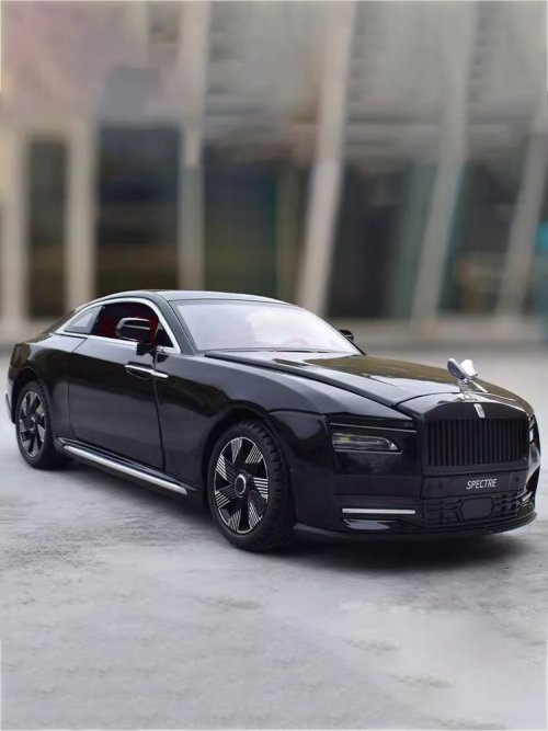 Immagine di Modello Auto Rolls-Royce Spectre in Lega 1:24 con Suoni e Luci – Collezione Premium per Appassionati di Automobili
