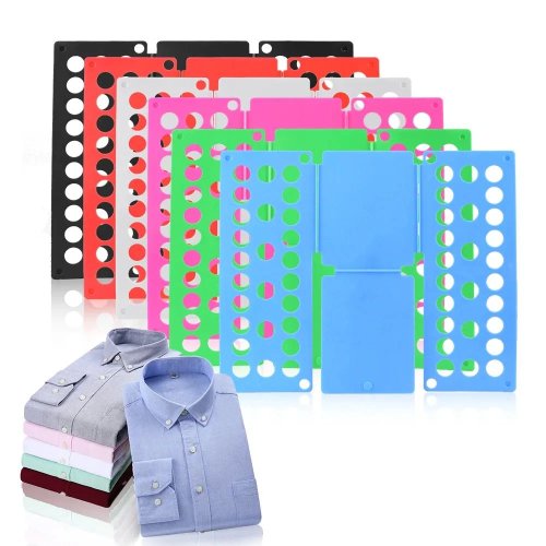 Imagen de Organizador de Ropa Mágico para Niños: Soporte Plegable para Camisetas y Jerséis, Tablero de Almacenamiento Rápido y Práctico para el Hogar