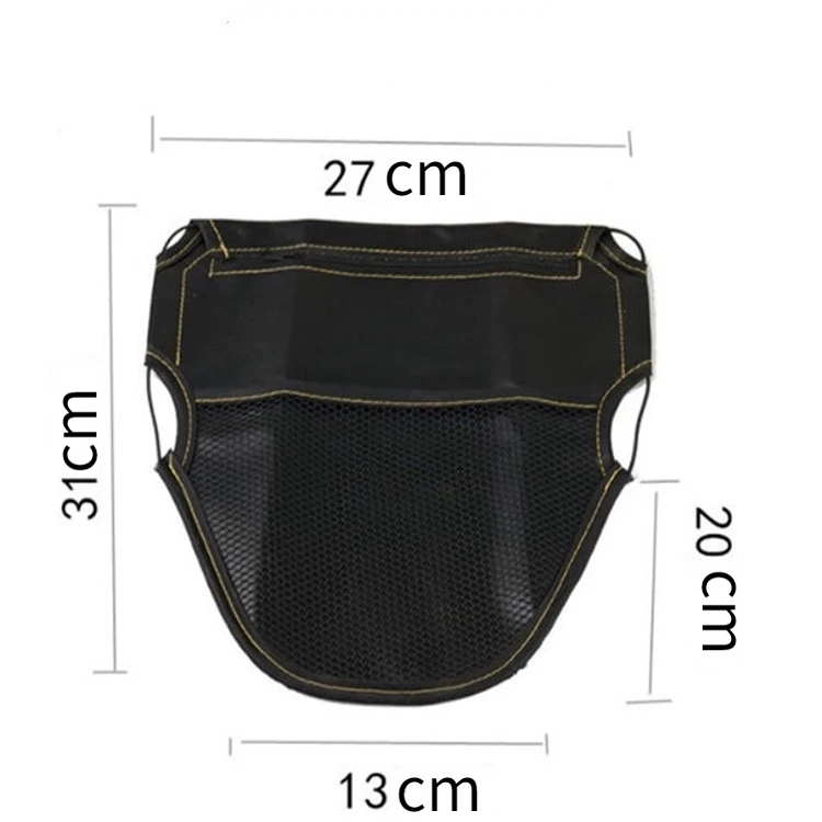 Immagine di Borsa da Sella per Scooter e Moto in Pelle PU
