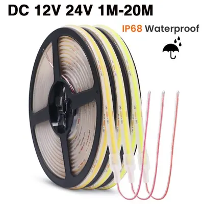 Image de Ruban LED Étanche IP68 - Éclairage Jardin 12V/24V