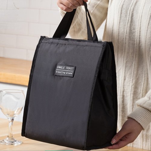 Zdjęcie Wielofunkcyjna torba na lunch dla kobiet Outdoor Camping Hiking Picnic Package Kids Food Cooler Pouch Men Luncheon Insulated Accessories
