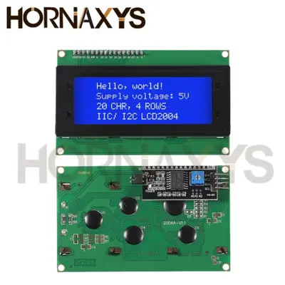 Image de Module LCD 20x4 I2C Bleu-Vert - Écran à Caractères pour Arduino