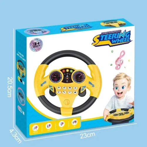 Image de Volant de Simulation Lumineux pour Bébé