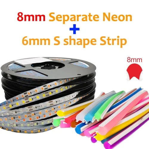 8mm Neón X tira