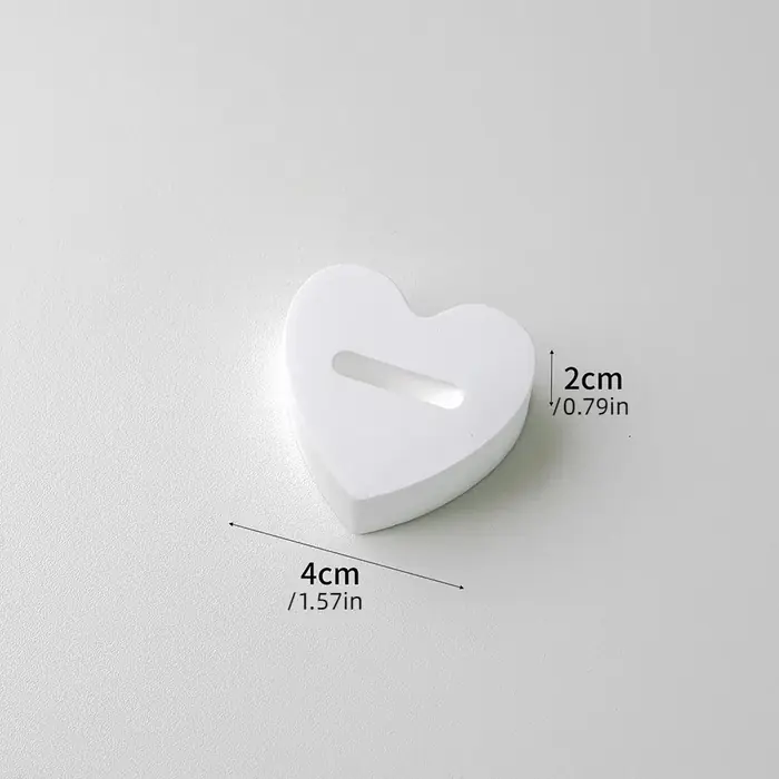 Image de Support Présentoir Anneaux Blanc en Gypse