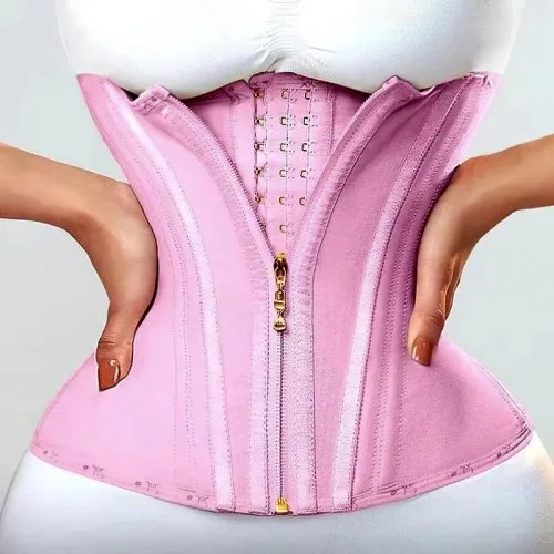 Pink corset